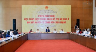 Phiên họp giải trình việc thực hiện chính sách hỗ trợ về nhà ở đối với người có công với cách mạng của Ủy ban về các vấn đề xã hội ngày 19/10/2016